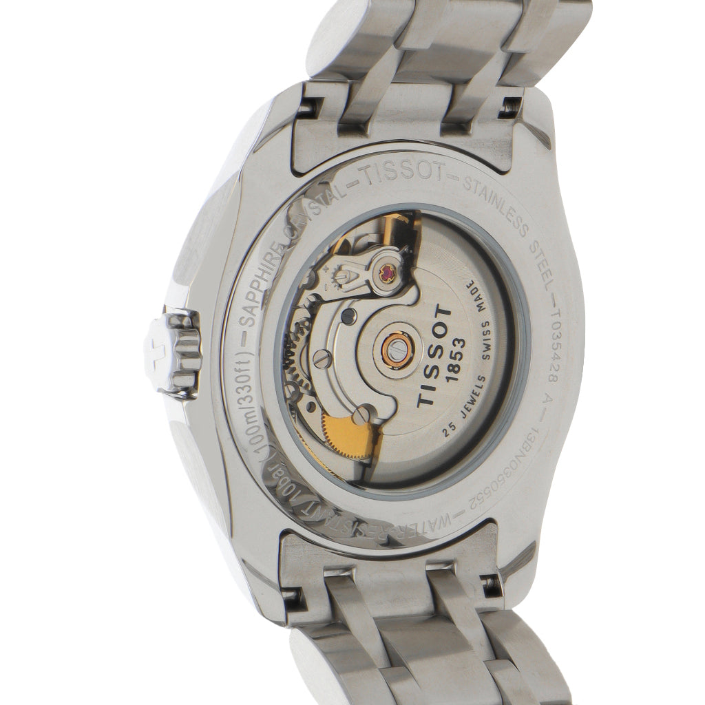 Reloj Tissot para caballero en acero inoxidable. Nacional Monte