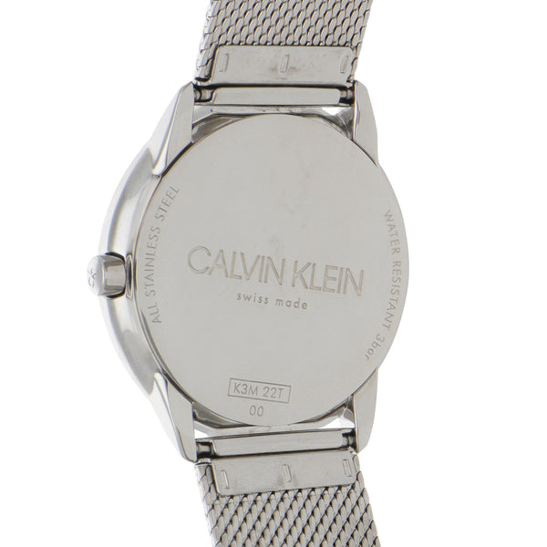 Reloj Calvin Klein para caballero en acero inoxidable.