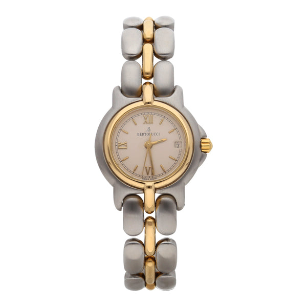 Reloj Bertolucci para dama modelo Pulchra vistas en oro amarillo 18 kilates.