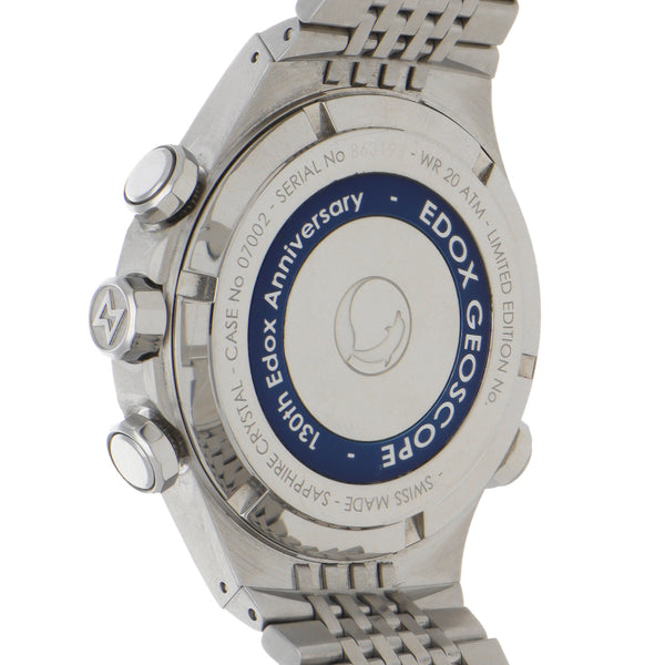 Reloj Edox para caballero modelo Geoscope.