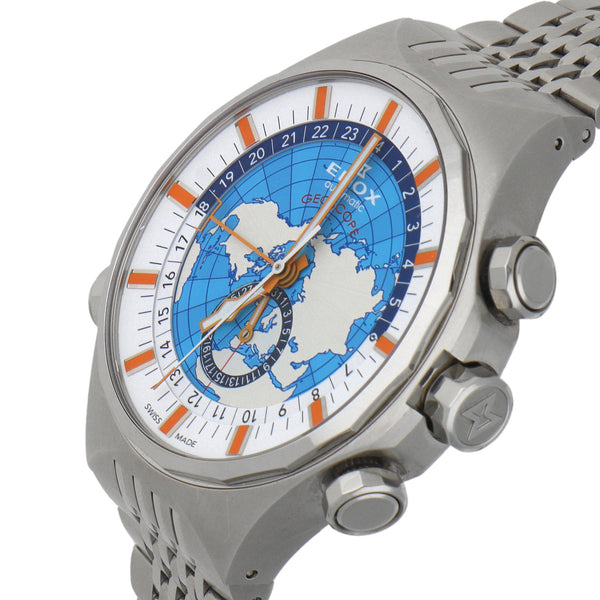 Reloj Edox para caballero modelo Geoscope.