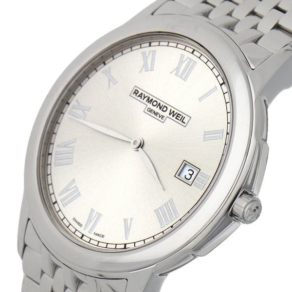 Reloj Raymond Weil para caballero en acero inoxidable.