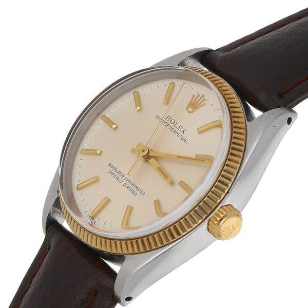 Reloj Rolex para caballero modelo Oyster Perpetual.