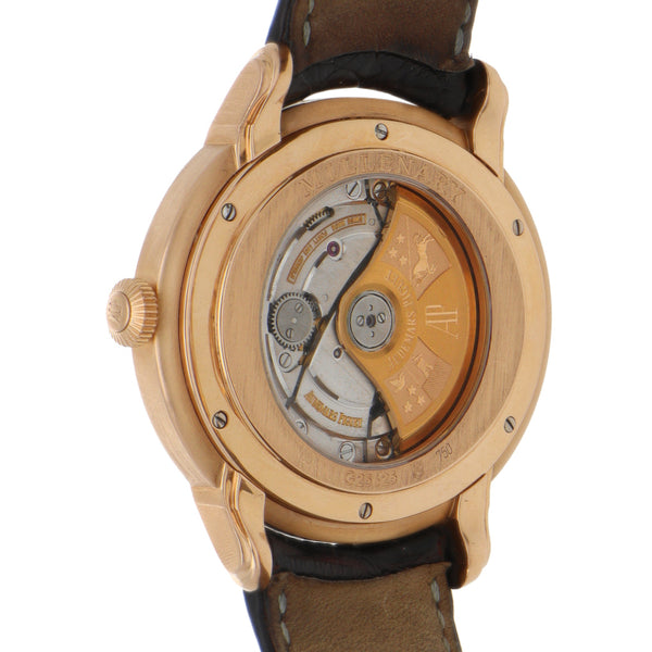 Reloj Audermars Piguet para caballero modelo Millenary caja en oro rosa 18 kilates.