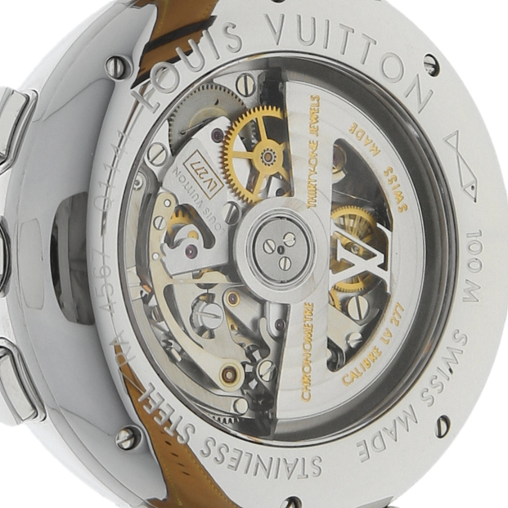 Louis VUITTON Reloj cronómetro de caballero, modelo Tam…
