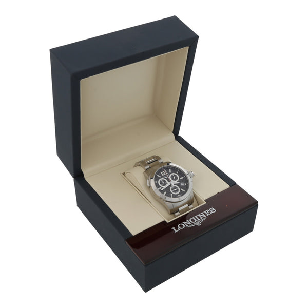 Reloj Longines para caballero modelo Conquest.