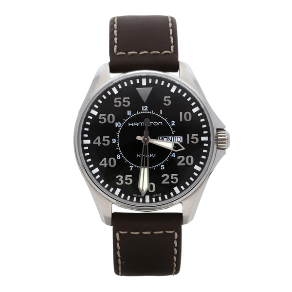 Reloj Hamilton para caballero modelo Khaki.