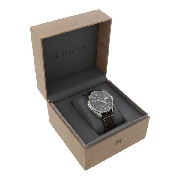 Reloj Hamilton para caballero modelo Khaki.