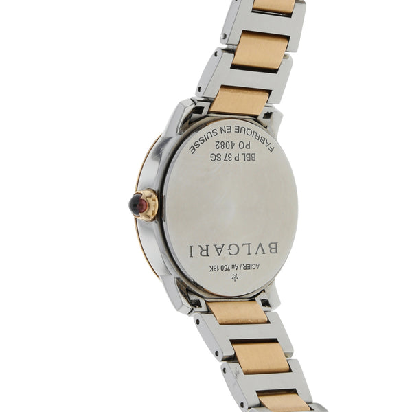 Reloj Bvlgari para caballero modelo Bvlgari vistas en oro rosado 18 kilates.