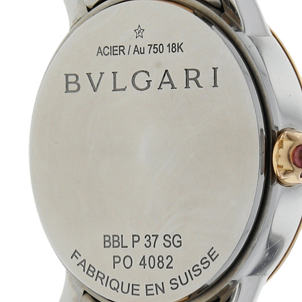 Reloj Bvlgari para caballero modelo Bvlgari vistas en oro rosado 18 kilates.