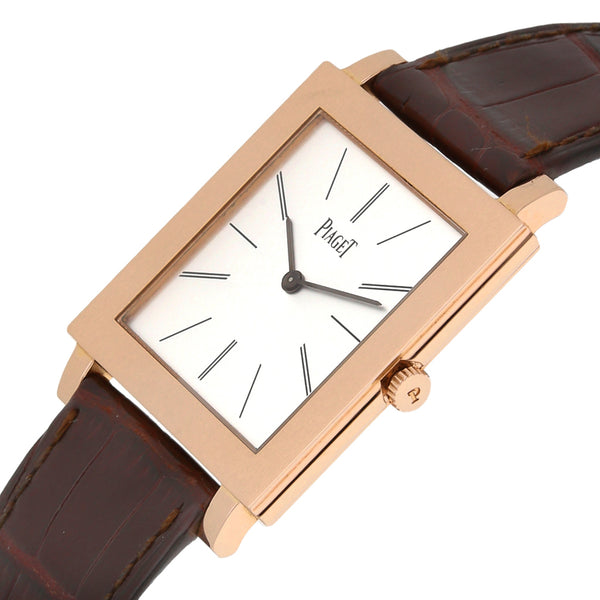 Reloj Piaget para caballero modelo Altiplano caja en oro rosado 18 kilates.