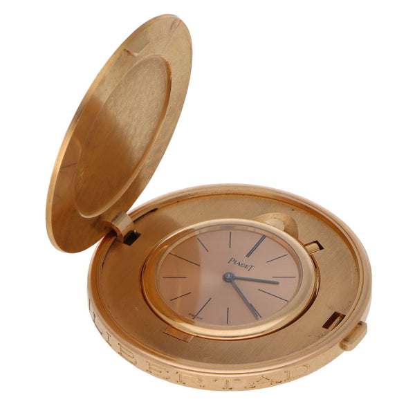 Reloj Piaget de bolsillo en oro amarillo 21.6 kilates y 18 kilates.