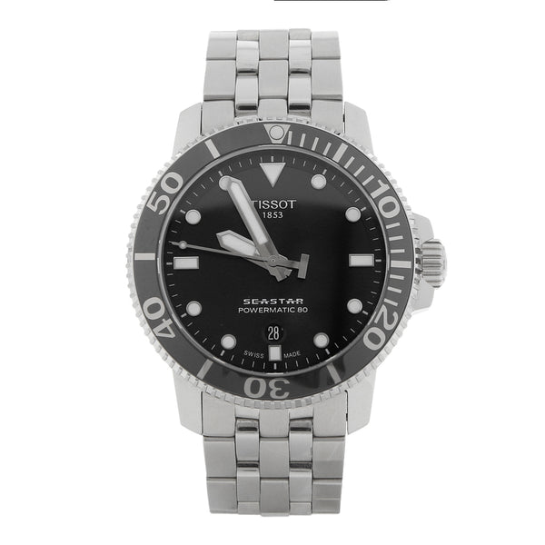 Reloj Tissot para caballero modelo Seastar Powermatic 80.