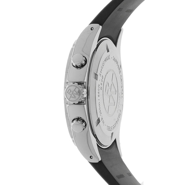 Reloj Raymond Weil para caballero en acero inoxidable correa caucho.