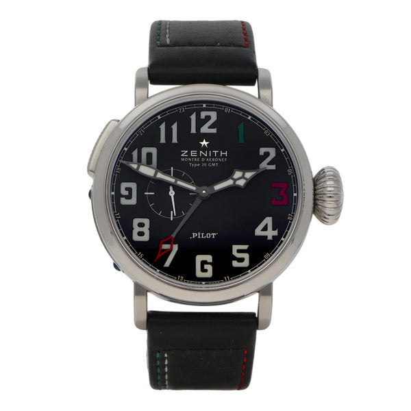 Reloj Zenith para caballero modelo Pilot.