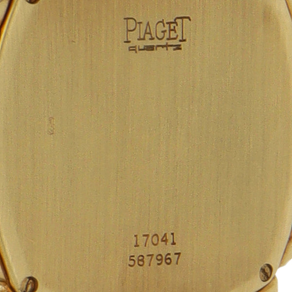 Reloj Piaget para dama caja en oro amarillo 18 kilates.