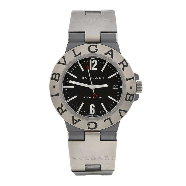 Reloj Bvlgari para caballero modelo Diagono Titanium.