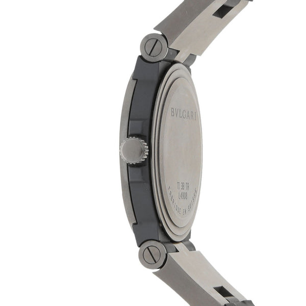 Reloj Bvlgari para caballero modelo Diagono Titanium.