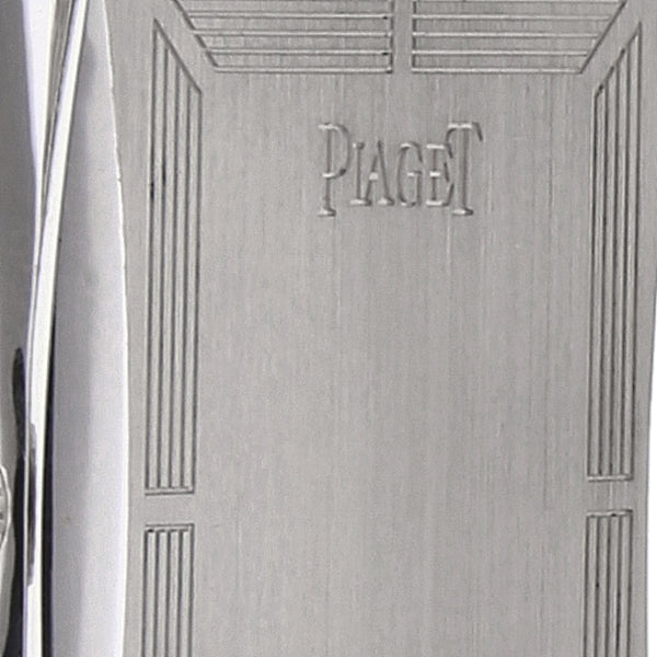 Reloj Piaget para caballero modelo Emperador en oro blanco 18 kilates.
