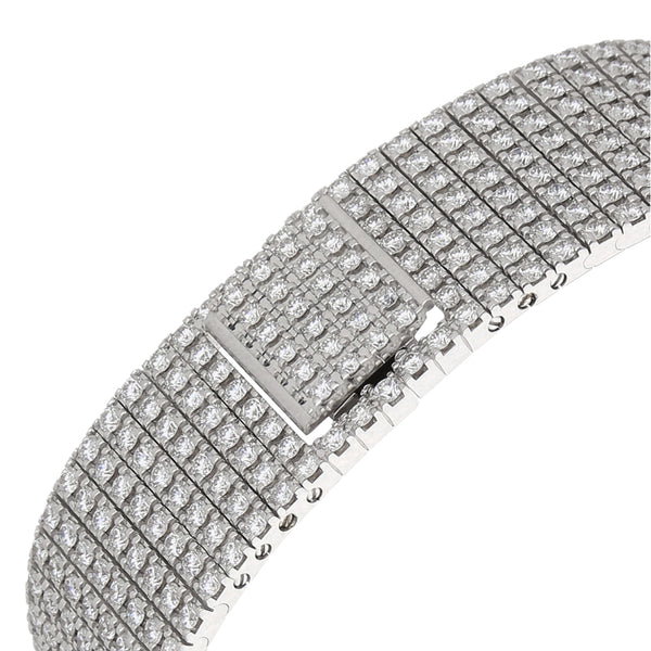 Reloj Piaget para caballero modelo Emperador en oro blanco 18 kilates.