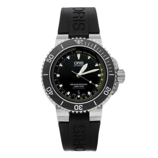 Reloj Oris para caballero modelo Aquis Depth Gauge.