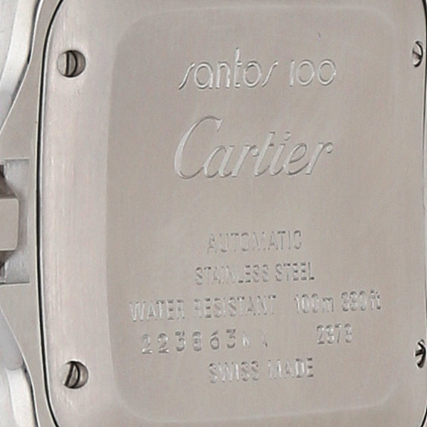 Reloj Cartier para dama modelo Santos 100.