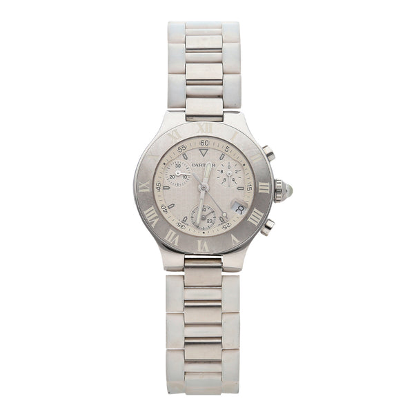 Reloj Cartier para dama modelo Must 21.