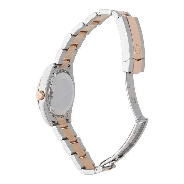Reloj Rolex para caballero/unisex modelo Oyster Perpetual DateJust vistas en oro rosa 18 kilates.