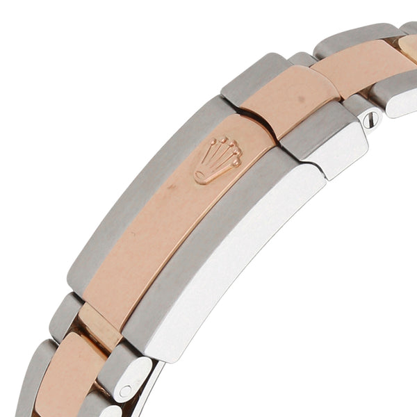 Reloj Rolex para caballero/unisex modelo Oyster Perpetual DateJust vistas en oro rosa 18 kilates.
