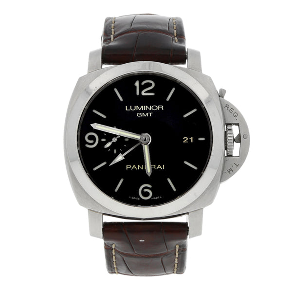 Reloj Panerai para caballero modelo Luminor GMT.