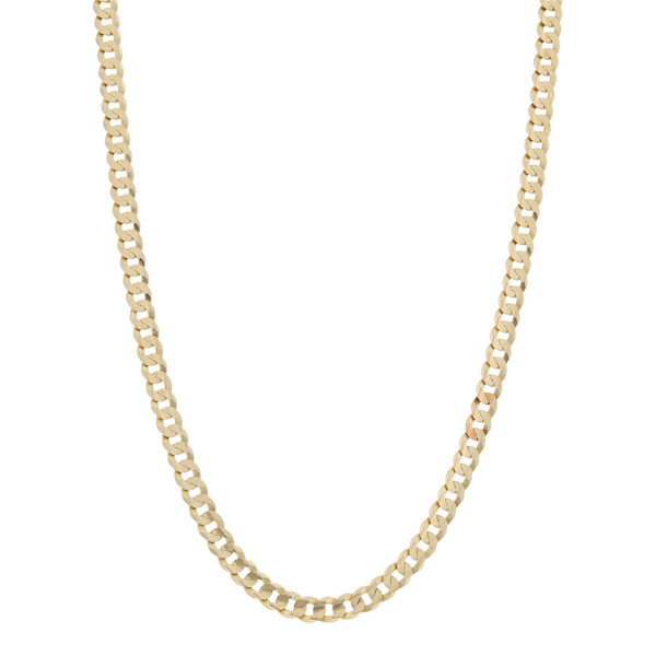 Collar Eslabón Articulado En Oro Amarillo 14 Kilates. – Nacional Monte