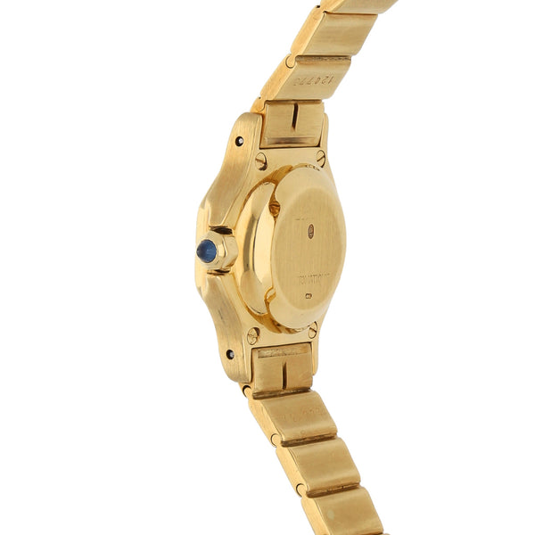 Reloj Cartier para dama modelo Must de Cartier en oro amarillo 18 kilates.