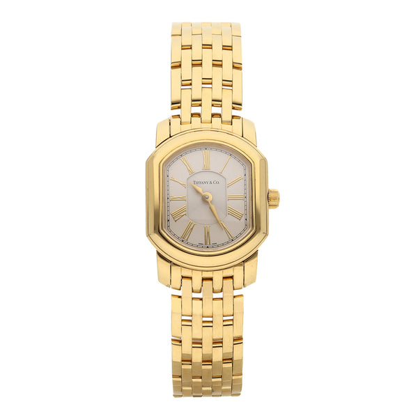 Reloj Tiffany & Co.para dama en oro amarillo 18 kilates.