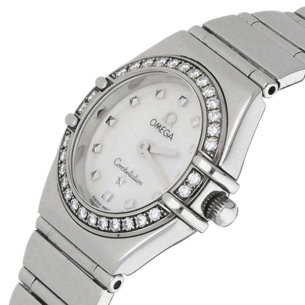 Reloj Omega para dama modelo Constellation.