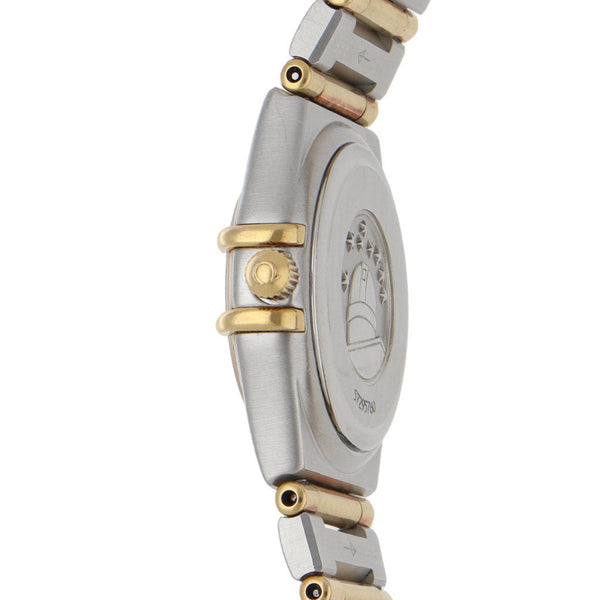 Reloj Omega para dama modelo Constellation vistas en oro amarillo 18 kilates.