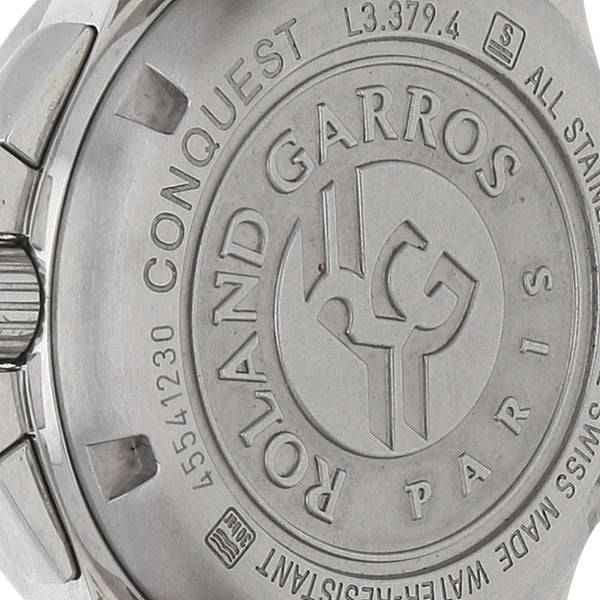 Reloj Longines para caballero modelo Conquest Roland-Garros.