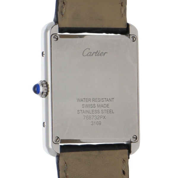 Reloj Cartier para caballero modelo Tank Solo Edición Piano.