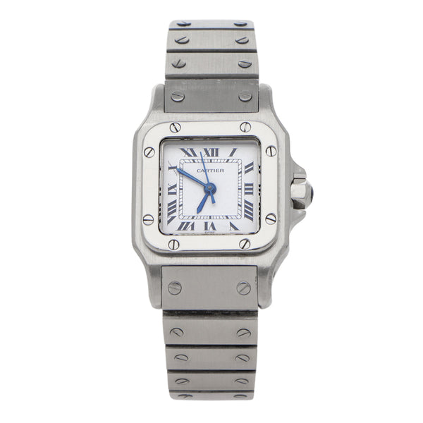 Reloj Cartier para dama modelo Santos.