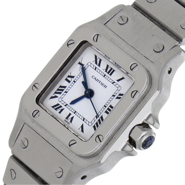 Reloj Cartier para dama modelo Santos.