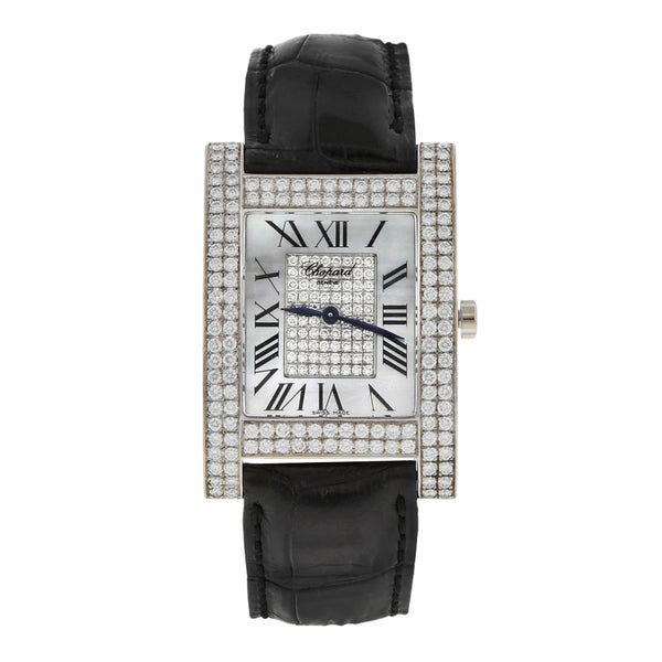 Reloj Chopard para caballero/unisex modelo Your Hour caja en oro blanco 18 kilates.