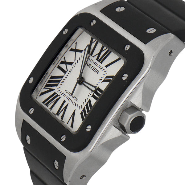 Reloj Cartier para caballero modelo Santos 100.