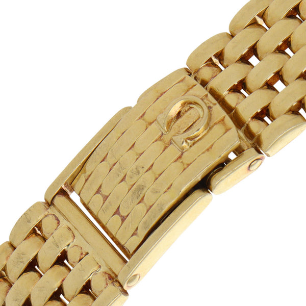 Reloj Omega para caballero modelo DeVille en oro amarillo 18 kilates.