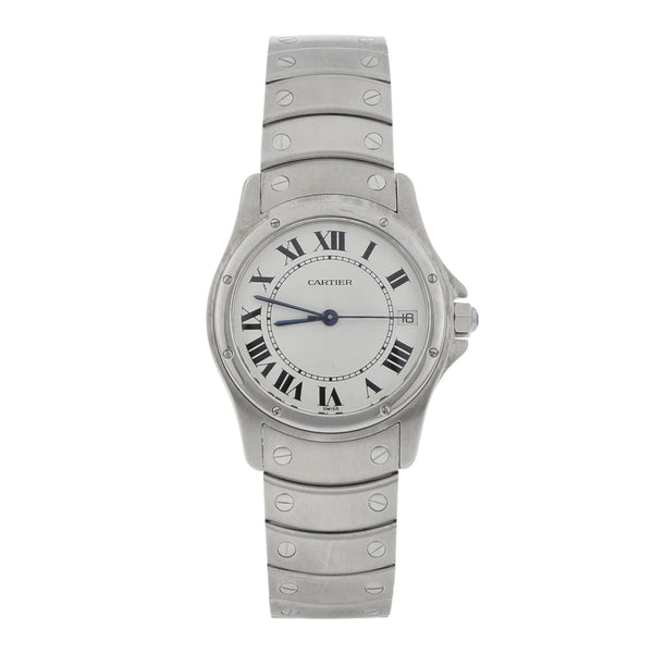 Reloj Cartier para caballero modelo Santos Ronde.