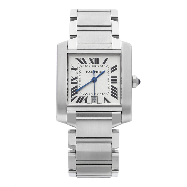 Reloj Cartier para caballero modelo Tank Francaise.