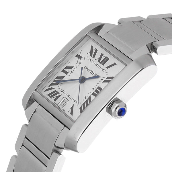 Reloj Cartier para caballero modelo Tank Francaise.