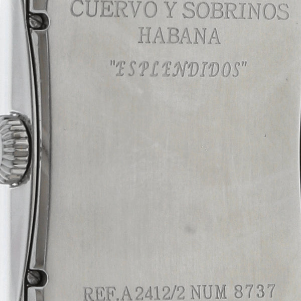 Reloj Cuervo y sobrinos para caballero modelo Habana.