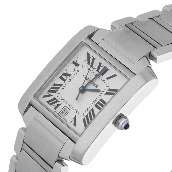 Reloj Cartier para caballero modelo Tank Francaise.