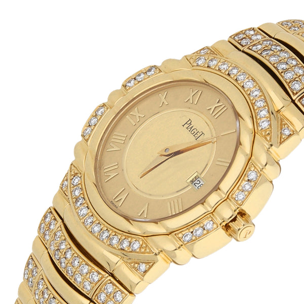 Reloj Piaget para caballero/unisex modelo Tanagra en oro amarillo 18 kilates.