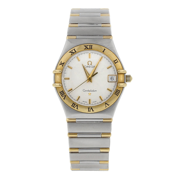 Reloj Omega para caballero modelo Constellation vistas en oro amarillo 18 kilates.