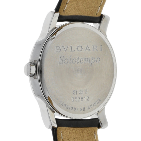 Reloj Bulgari para caballero modelo Solotempo.